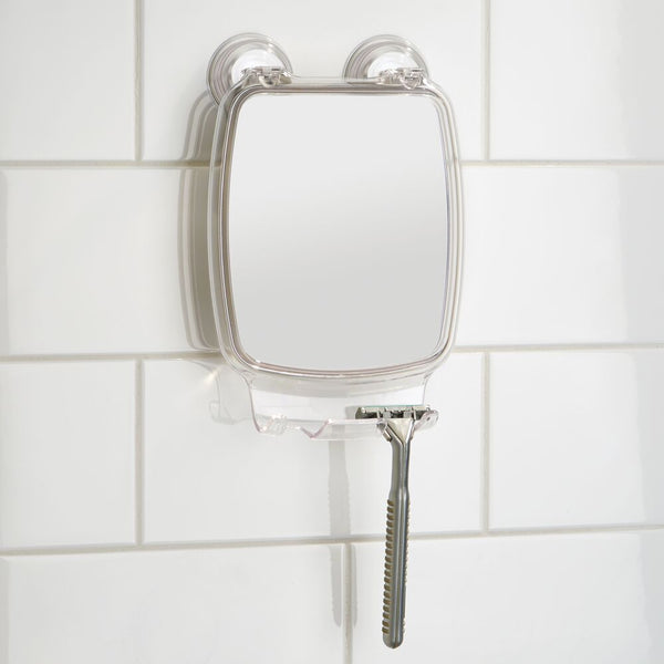 Idesign IDesign Bath Storage Power Lock Rect Mirror In Clear