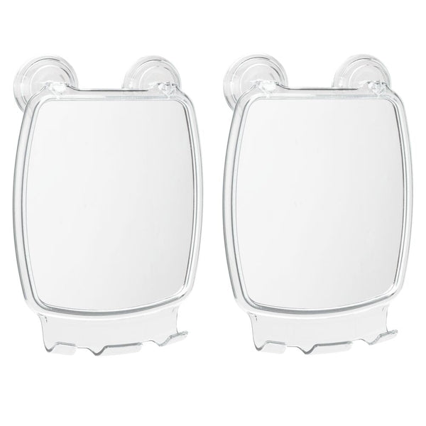 Idesign IDesign Bath Storage Power Lock Rect Mirror In Clear