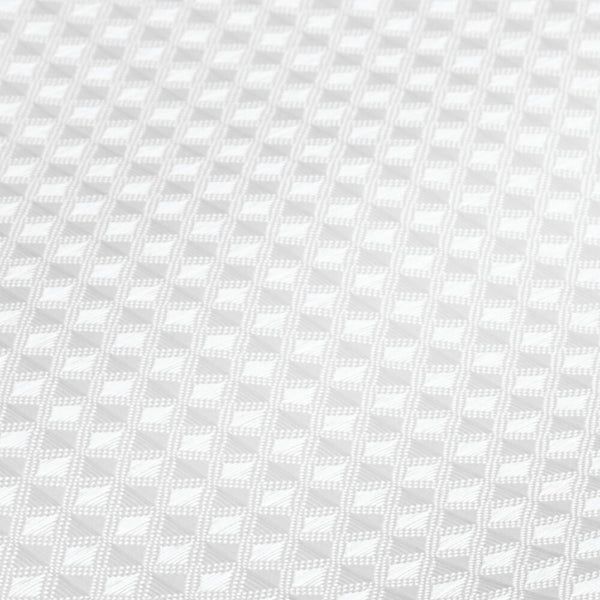 Idesign IDesign Carlton Shower Curtain 54" X 78" In White