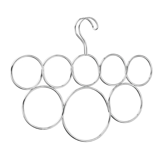 Idesign IDesign Classico 8 Loop Scarf Holder In Chrome