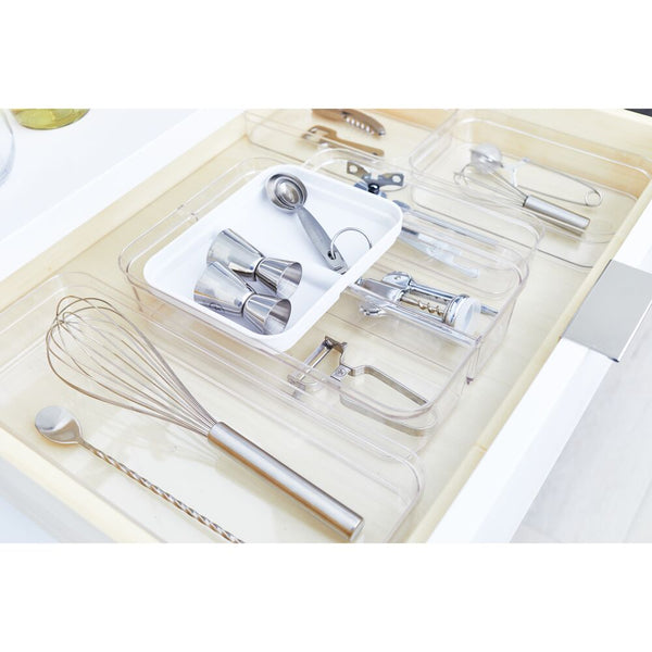 Idesign IDesign Crisp BPA-Free Plastic Stackable Drawer Organizer Bin