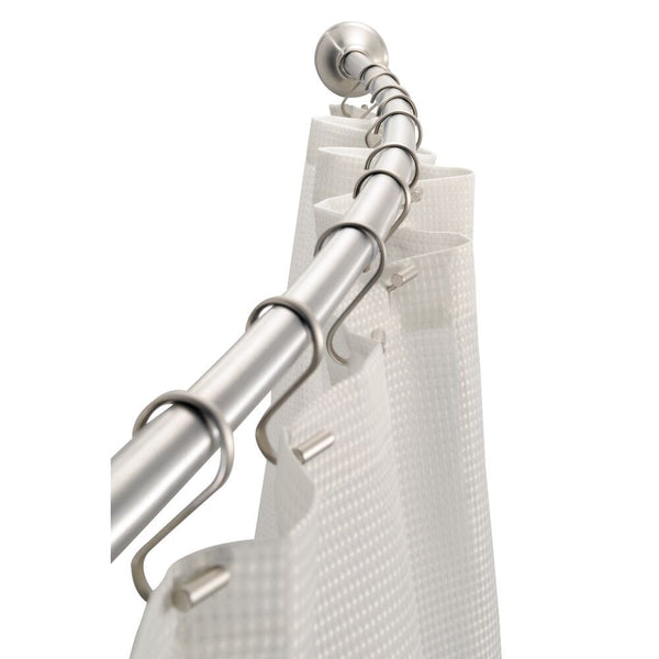 Idesign Curved Shower Curtain Rod Brushed