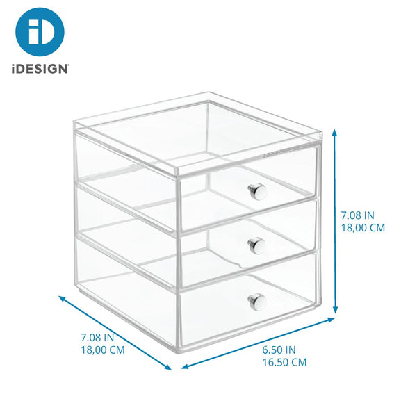Idesign Drawers - 3 Drawer White