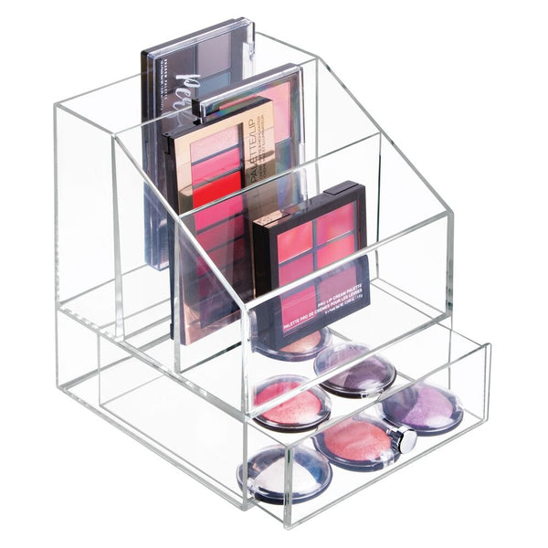 idesign Drawers Cosmetic Palette Organizer Clear
