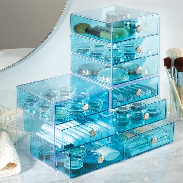 Idesign Drawers - Original 3 Drawer Aqua