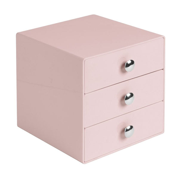 Idesign Drawers - Original 3 Drawer Pink