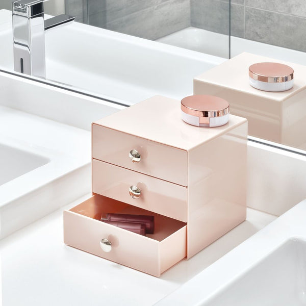 Idesign Drawers - Original 3 Drawer Pink