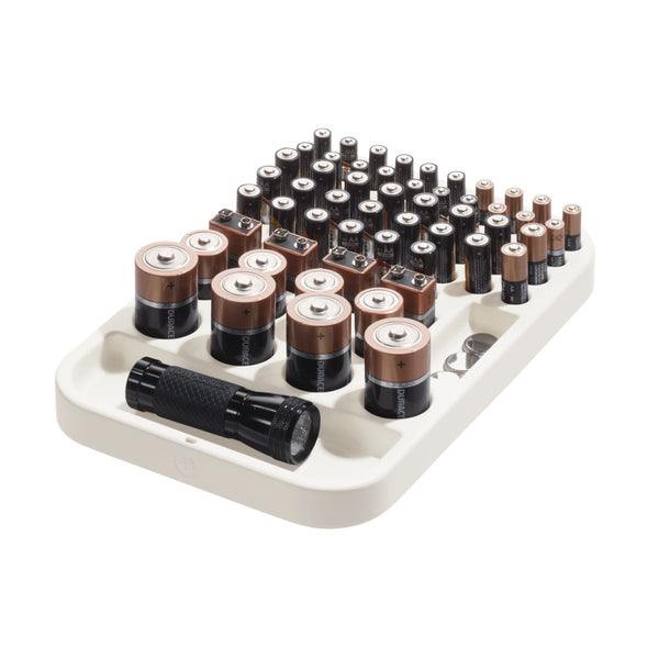 Idesign IDesign Eco BPA-Free Recycled Plastic Organizer Insert Coconut