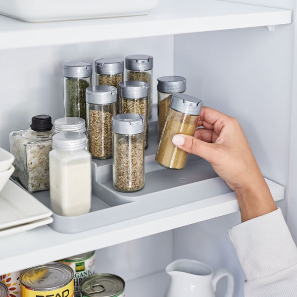 Idesign IDesign Eco Kitchen Accessories In Gray Made From Recycled Plastic