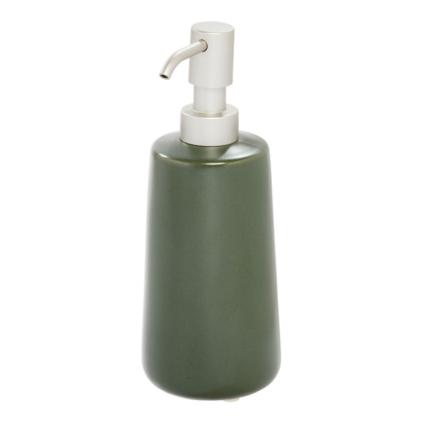 Idesign IDesign Eco Vanity Ceramic Refillable Tall Soap Dispenser