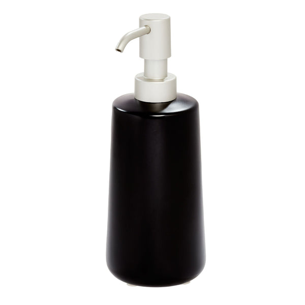 idesign iDesign Eco Vanity Ceramic Refillable Tall Soap Dispenser