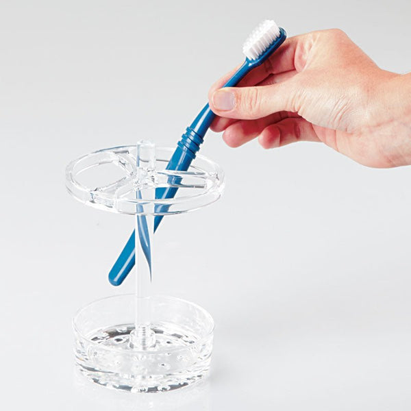 Idesign IDesign Eva Large Toothbrush Stand In Clear
