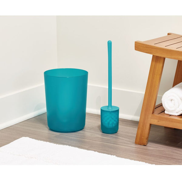 Idesign Finn Waste Can Teal