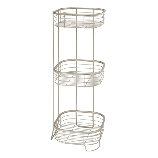 Idesign Forma 3 Tier Shower Shelf- Square Satin