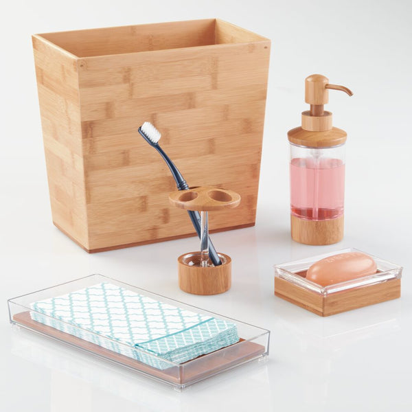 Idesign IDesign Formbu Rectangular Waste Can In Natural