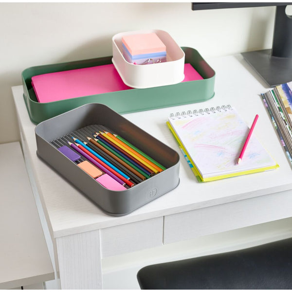 Idesign Fresnel Organization Bins - Set Of 3