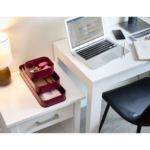 Idesign Fresnel Organization Bins - Set Of 3