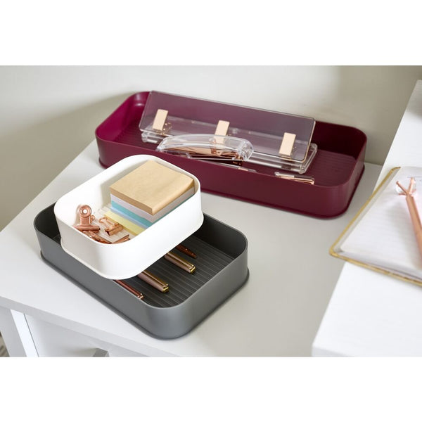 Idesign Fresnel Organization Bins - Set Of 3