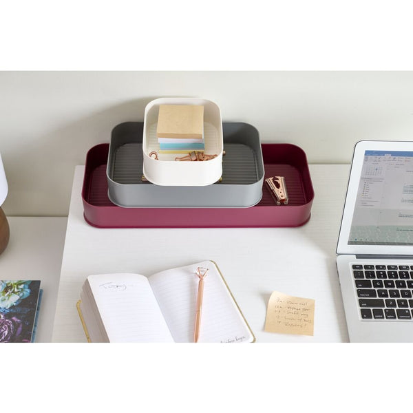 Idesign Fresnel Organization Bins - Set Of 3