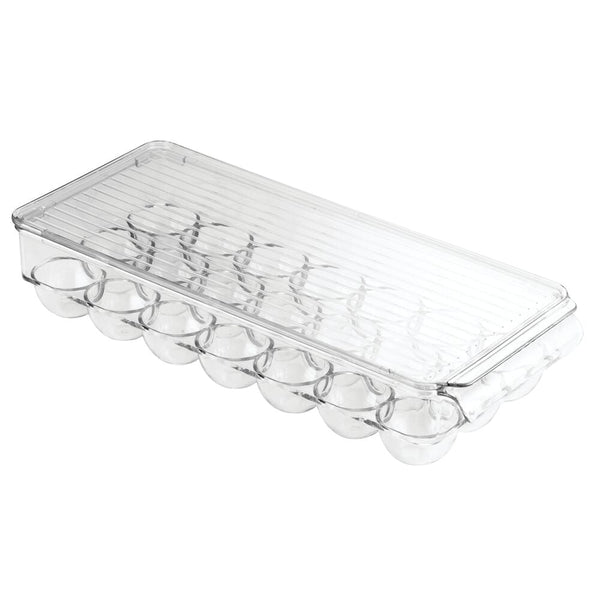 Idesign IDesign Fridge Binz Egg Holder - Large In Clear