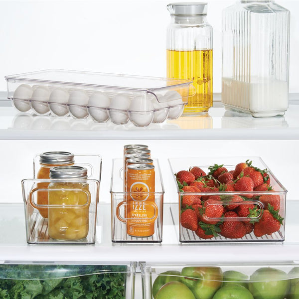 Idesign IDesign Fridge Binz Egg Holder - Large In Clear