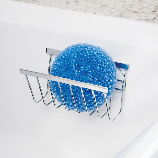 Idesign IDesign Gia Sink Suction Soap And Sponge Holder In Polished