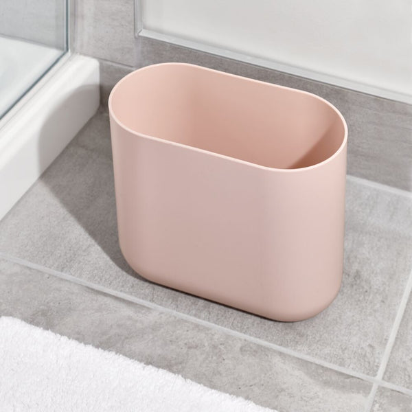 Idesign IDesign Cade Slim Waste Can In Blush