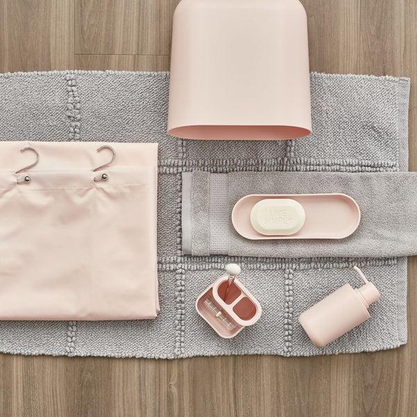 Idesign IDesign Cade Slim Waste Can In Blush