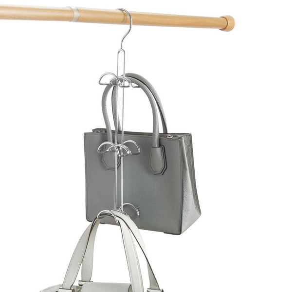 Idesign IDesign Classico Handbag Holder In Chrome