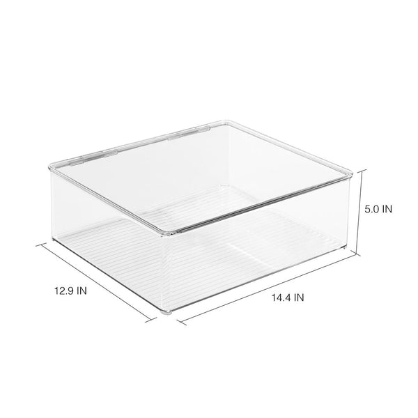 Idesign IDesign Closet Clothing Box In Clear