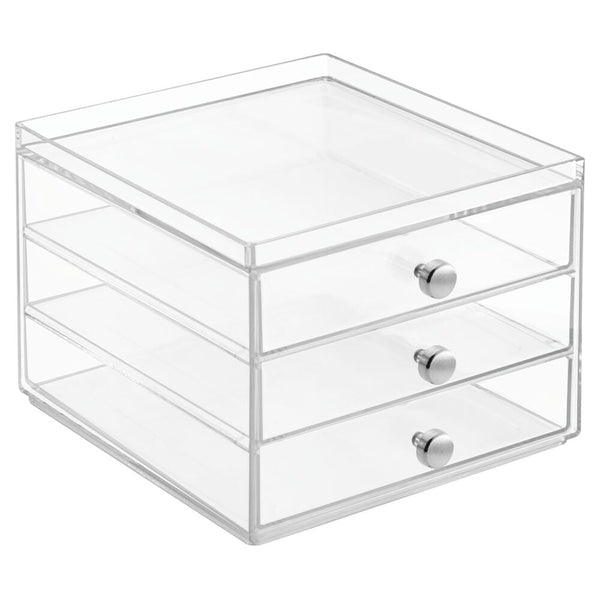 Idesign IDesign Drawers - 3 Drawer Slim In Clear