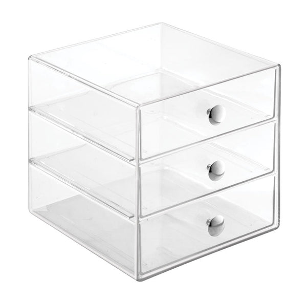 Idesign IDesign Drawers - Original 3 Drawer In Clear