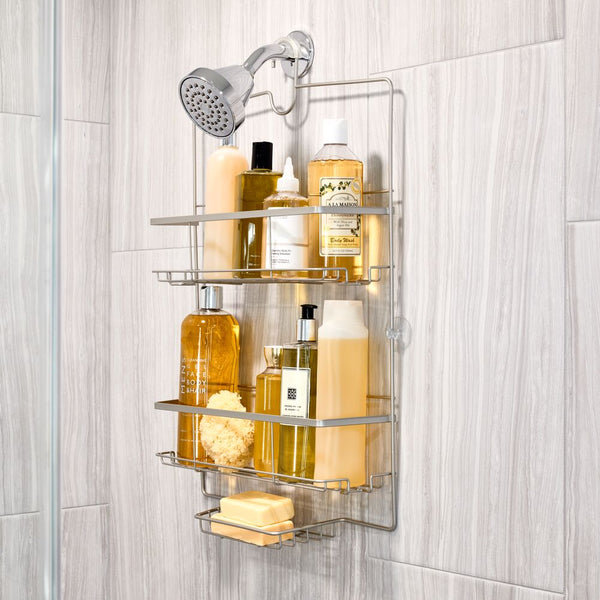Idesign IDesign Everett Wide Shower Caddy In Satin