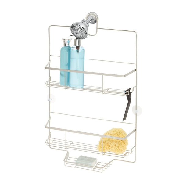 idesign iDesign Everett Wide Shower Caddy in Satin