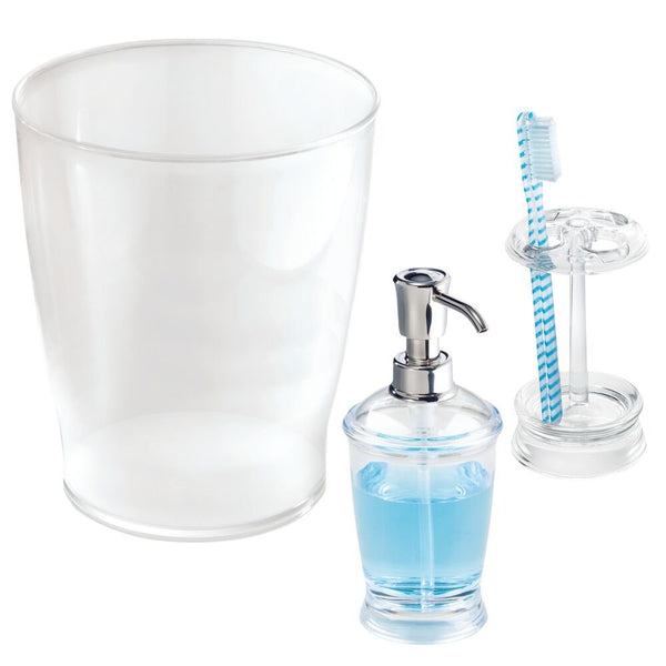 Idesign IDesign Franklin Toothbrush Stand In Clear