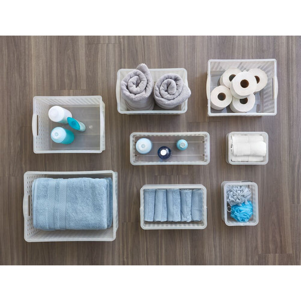 Idesign IDesign Large Storage Bin In Frost