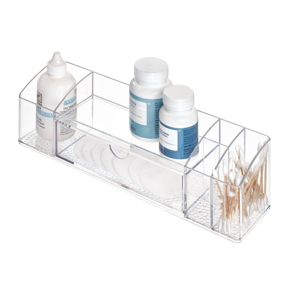 idesign iDesign Med+ 12" Drawer Caddy in Clear