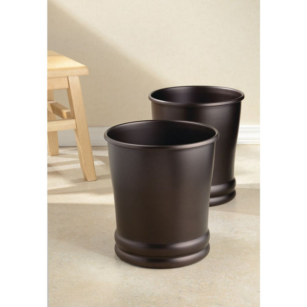 Idesign IDesign Olivia Trash Can In Bronze
