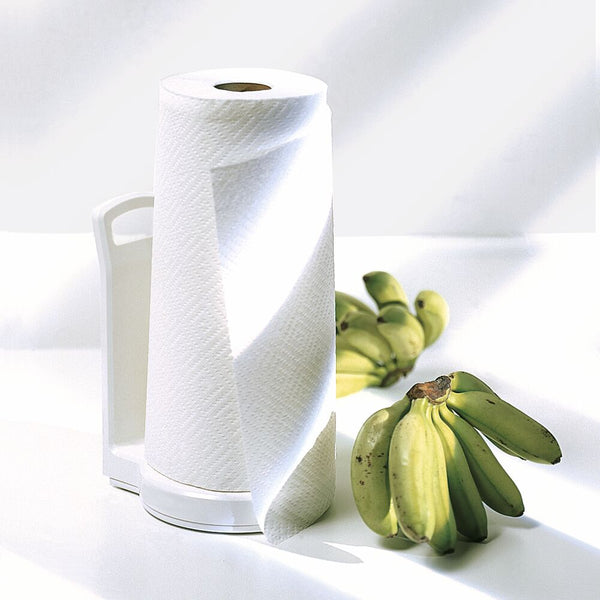 Idesign IDesign Paper Towel Holder Stand In White