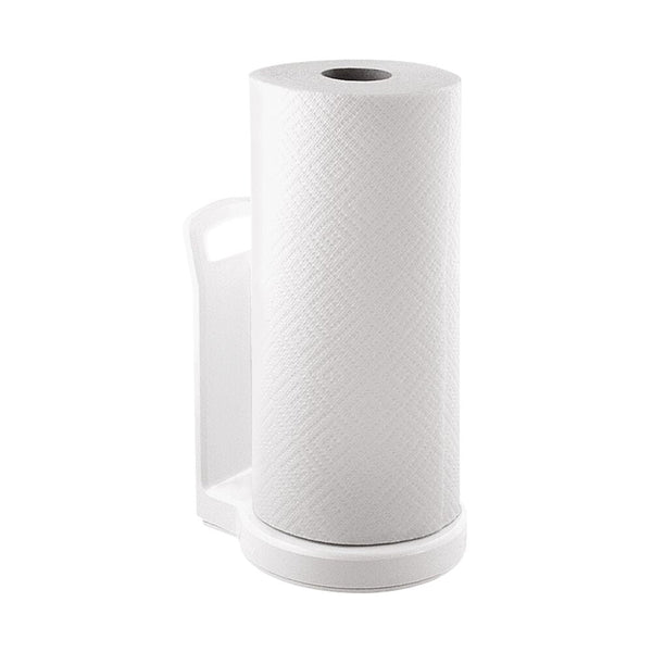 idesign iDesign Paper Towel Holder Stand in White