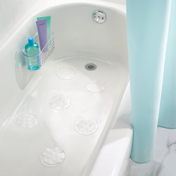 Idesign IDesign Shower Suction Basket In Clear