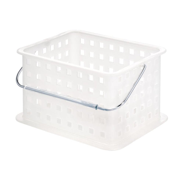 Idesign IDesign Small Storage Basket In Frost