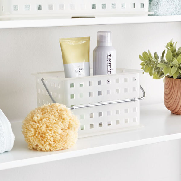 Idesign IDesign Small Storage Basket In Frost