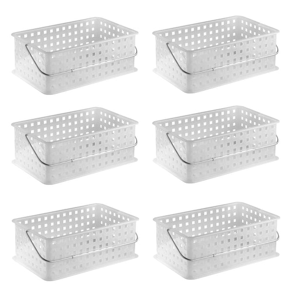 Idesign IDesign Spa Medium Basket In Clear Frost