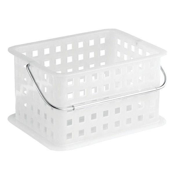 Idesign IDesign Spa Small Basket In Clear Frost