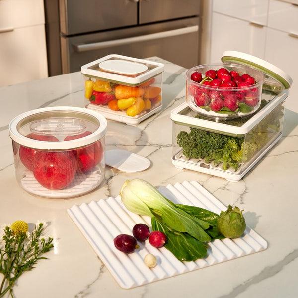 Idesign IDesign IDFresh BPA-Free Recycled Plastic Produce Storage Bowl Large