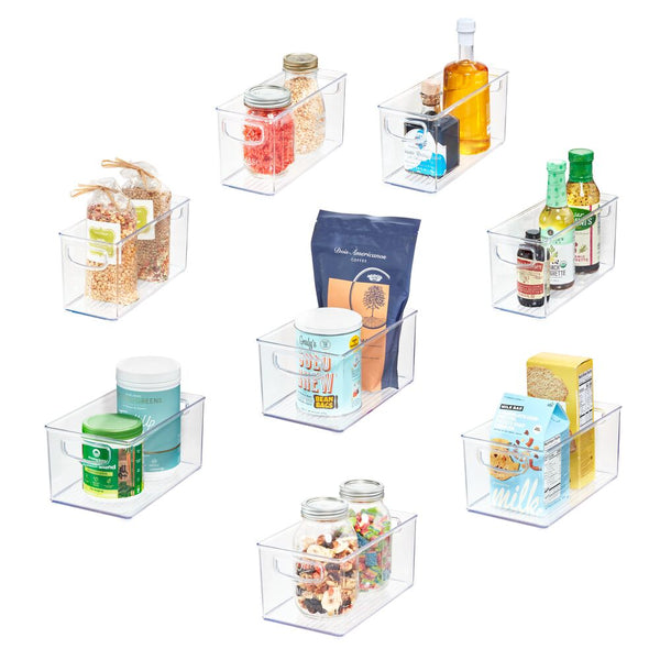 idesign iDesign Linus 8-Piece Stackable Kitchen Organizer Bin Set