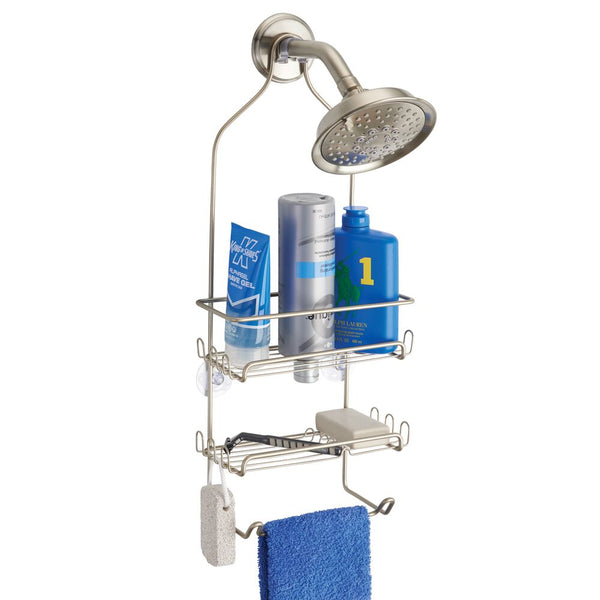 idesign Milo Shower Caddy Satin