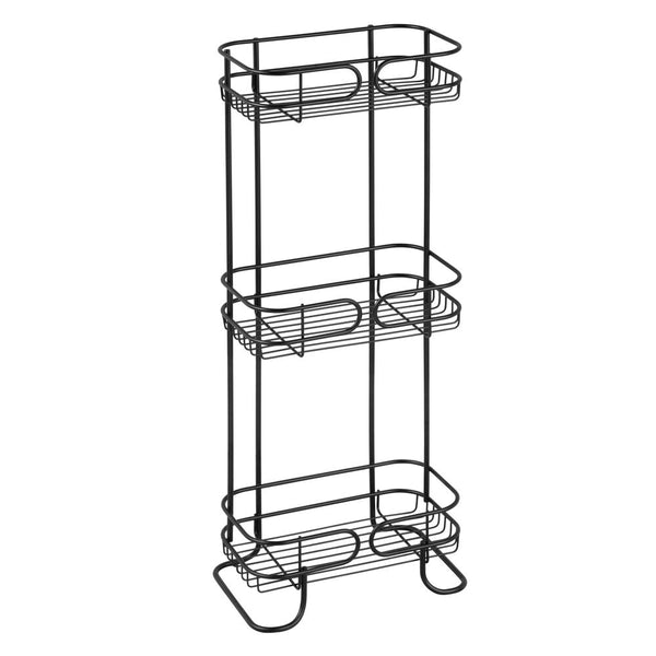 Idesign Neo 3-Tier Bath Shelf Matte Black