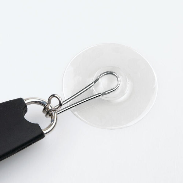 Idesign Noir Squeegee 12" Black/Stainless